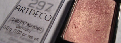 Оригинал и его подобие. Artdeco Eyeshadow duochrome 297 Rosy heart throb и Clarins Ombre Minerale 04 Golden Rose