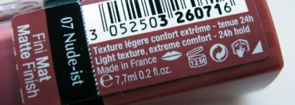 Лотерея с Bourjois Rouge Edition Velvet Lipstick 07 Nude-ist