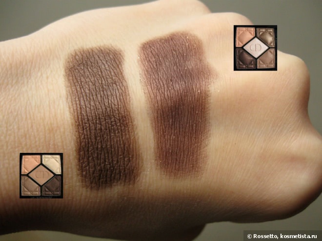 Dior 5 Couleurs: сравнение №646 30 Montaigne (постоянная линейка) и №746 Ambre Nuit (Dior Tie Dye Makeup Collection Summer 2015)