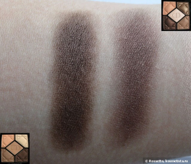 Dior 5 Couleurs: сравнение №646 30 Montaigne (постоянная линейка) и №746 Ambre Nuit (Dior Tie Dye Makeup Collection Summer 2015)