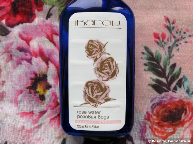 Розовая вода Ikarov Rose Water