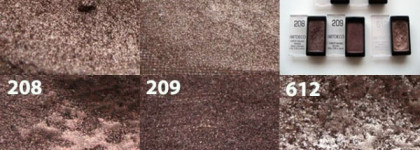 Дождь грибной, тёплый. Мои тени Artdeco, часть 2