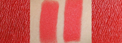 Рябина на губах с YSL Rouge Volupté 15 Extrême Corail (Extreme Coral)