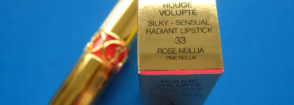 Тёплый розовый коралл для пасмурной погоды. YSL Rouge Volupté 33 Rose Neillia (Pink Neillia)
