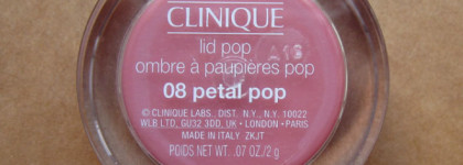 Розовый лепесток с золотым свечением. Тени Clinique Lid Pop 08 Petal Pop