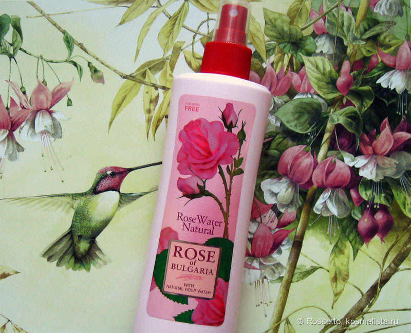 Натуральная «Розовая вода» для сохранения красоты , ТМ Крымская Роза