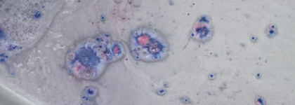 Глубокое синее небо. Lush Shoot For The Stars Bath Bomb