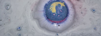 Глубокое синее небо. Lush Shoot For The Stars Bath Bomb