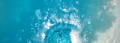 Большое синее море с Lush Big Blue Bath Bomb