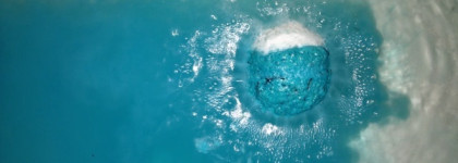 Большое синее море с Lush Big Blue Bath Bomb