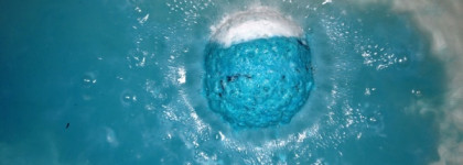 Большое синее море с Lush Big Blue Bath Bomb