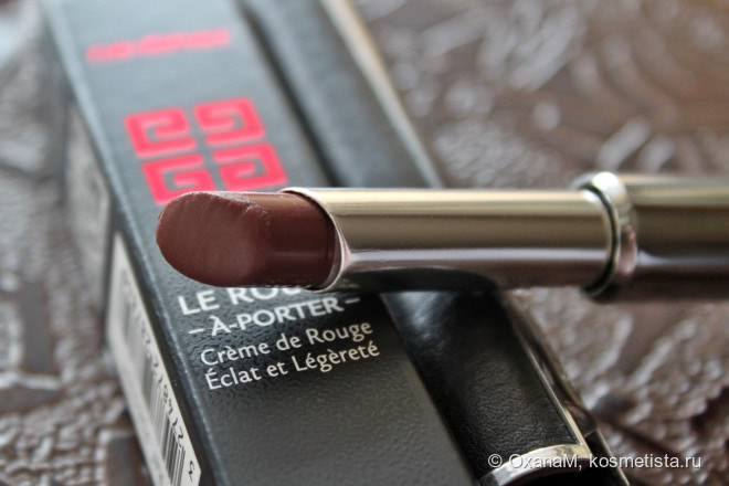 Givenchy Le Rouge a Porter Lipstick в оттенке #304 Moka Imprimè