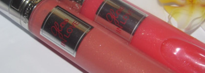 Lancome Gloss In Love - Blink Pink 312 & Pink Pampille 341. Review, Photos & Swatches