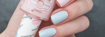 Konad – Macaroon Collection (Blue Cheese + Rose Pink)