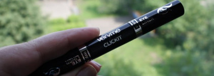 Жидкие подводки Veryme Clickit от Oriflame в голубом и чёрном цвете