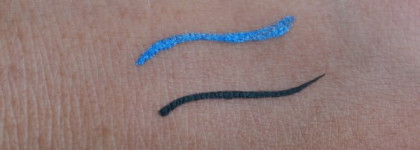 Жидкие подводки Veryme Clickit от Oriflame в голубом и чёрном цвете