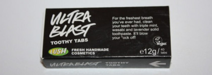 Lush Ultra blast toothy tabs - Твердая зубная паста Lush Ультрабласт