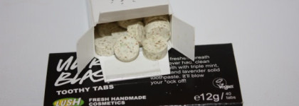 Lush Ultra blast toothy tabs - Твердая зубная паста Lush Ультрабласт