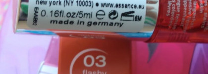 Удиви меня, Essence! Essence gel tint 03 flashy apricot