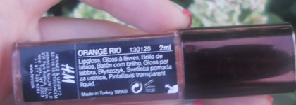 Мой любимый нюдовый малыш - H&M Lip gloss with argan oil Orange Rio
