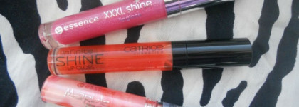 Летние блески от Essence и Catrice: два персика и одна фуксия