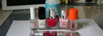 P2 Color Victim nail polish + дизайн ногтей "Весенние розы"