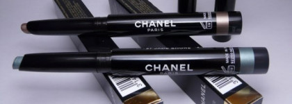 Chanel Stylo Eyeshadow #07 Moon River и #37 Jade Shore
