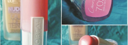К чему приводит любопытство. L’Oreal Nude Magique Eau de Teint 120 Ivoire (Pure Ivory) и L’Oreal Baume Caresse 702 Tickle Me Pink