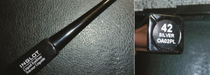 Жидкая подводка Inglot Liquid Eyeliner #42 Silver