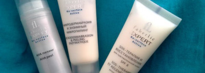 Expert Re-surface active. Трехступенчатая система по уходу за лицом от Faberlic