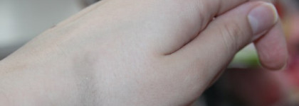 Набор для творчества - палетка MAC eye shadow в оттенках :Carbon, Gesso, Yogurt, Blanc type