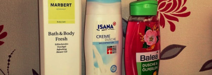 Три немецких геля для душа