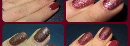 Этюд в сливовых тонах с лаками Jarden и Golden Rose Rich Color