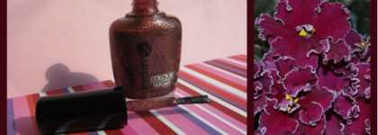 Этюд в сливовых тонах с лаками Jarden и Golden Rose Rich Color