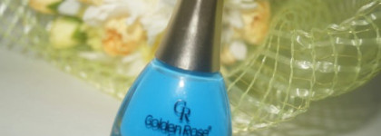 Голубой неон... или не Он? Лак для ногтей Golden Rose Paris Nail Lacquer №204