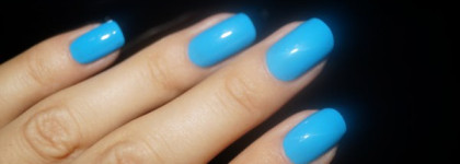 Голубой неон... или не Он? Лак для ногтей Golden Rose Paris Nail Lacquer №204