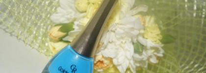 Голубой неон... или не Он? Лак для ногтей Golden Rose Paris Nail Lacquer №204