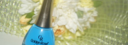 Голубой неон... или не Он? Лак для ногтей Golden Rose Paris Nail Lacquer №204