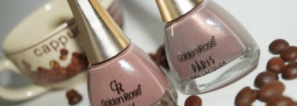 Настроение - осень, на ногтях - "кофе и шоколад"