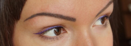 Цветная подводка для глаз FFleur Waterproof Eyeliner Intense Color №09 Violet