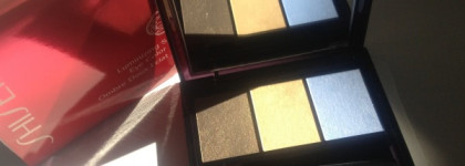 Shiseido Luminizing Satin Eye Color Trio Тройные тени для век в оттенке - GD 804