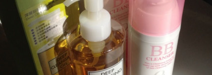 Сравнение двух средств для очищения кожи от ББ крема. Гидрофильное масло и Кислородная пенка