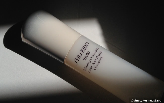 Два средства от Shiseido - Мягкая Очищающая пенка и Балансирующий Софтнер серии Ibuki