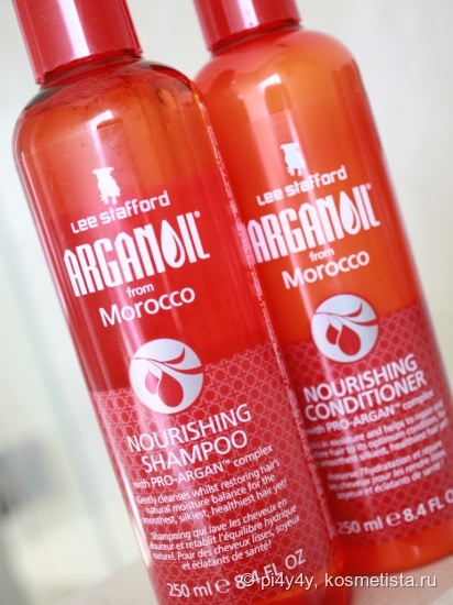Аргановое настроение с продуктами для ухода за волосами Lee Stafford Arganoil from Marocco