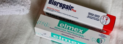 Зубные пасты для чувствительных зубов из Италии Elmex и Biorepair