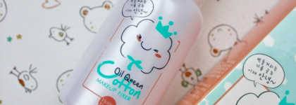 Хлопковое облако в бутылке: матирующий фиксатор макияжа Holika Holika