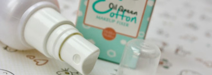 Хлопковое облако в бутылке: матирующий фиксатор макияжа Holika Holika