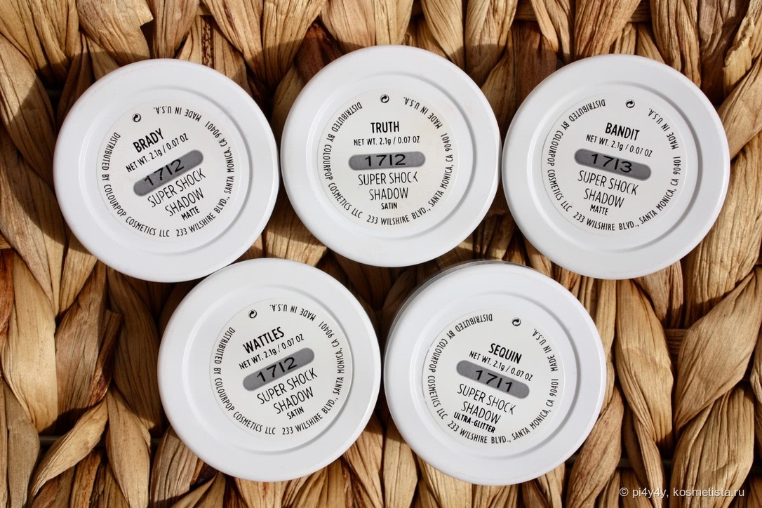 Colourpop Super Shock Shadows