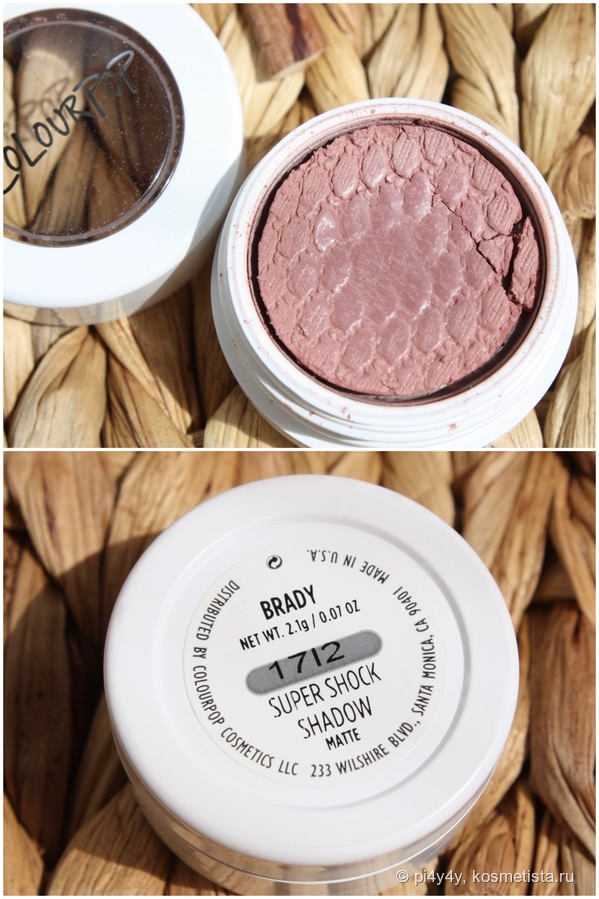 Colourpop Super Shock Shadow Brady