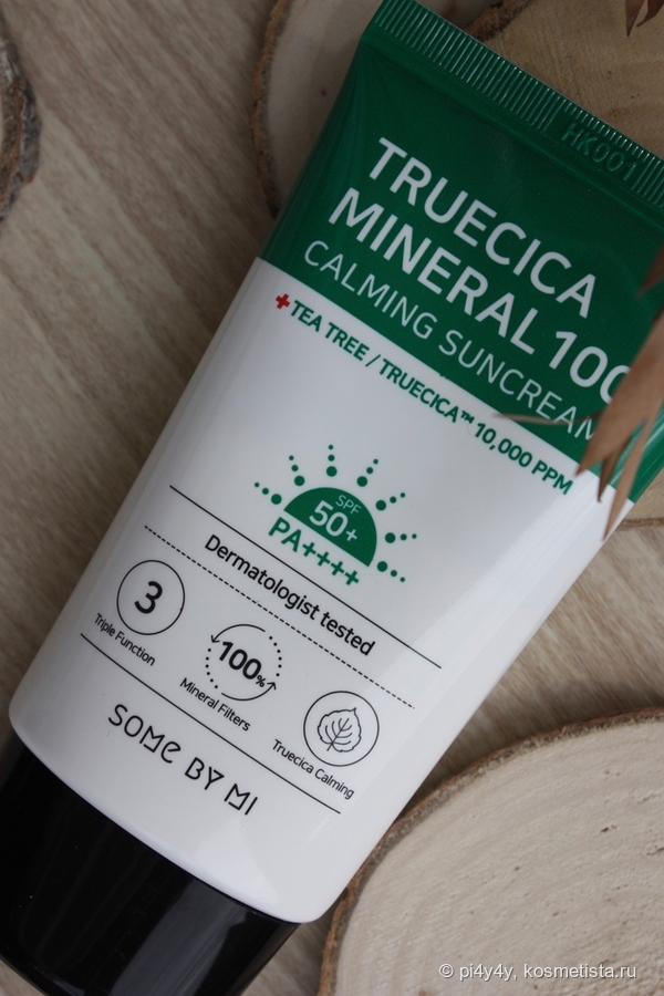 Some By Mi Truecica Mineral 100 Calming Suncream SPF50+ PA++++